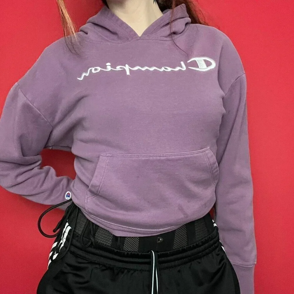 Champion / lavender purple hoodie 💜🤍​​​​​​​ - Picture 3 of 5